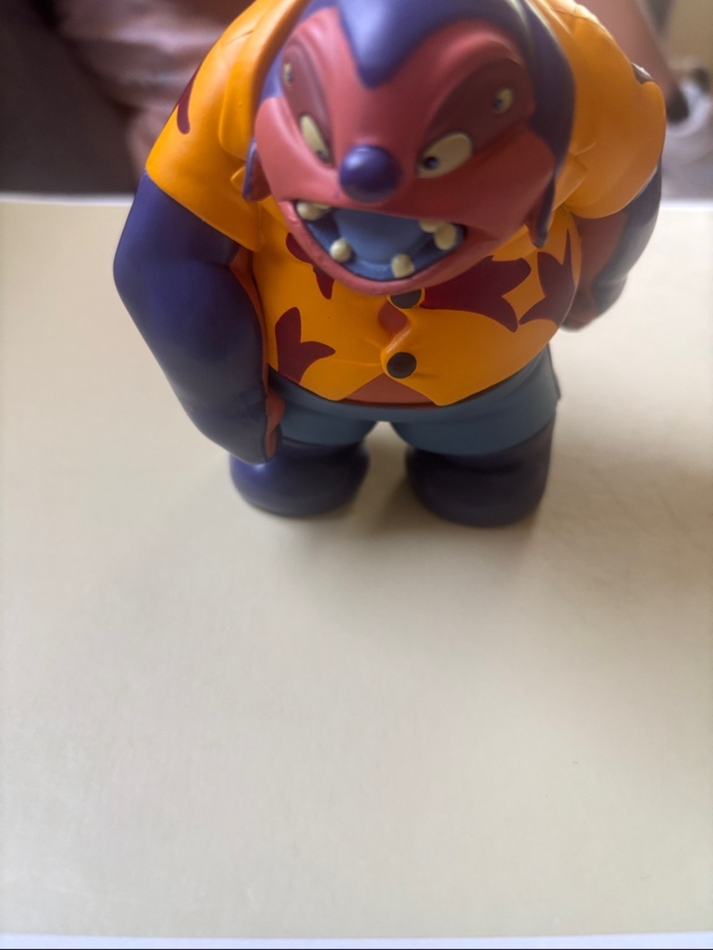 Disney Purple and Orange Monster Figure Collectible